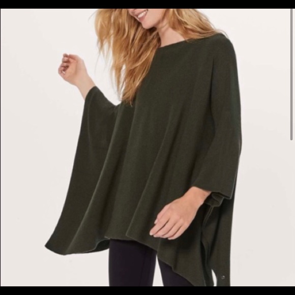 Lululemon Knit Poncho top - Picture 4 of 5